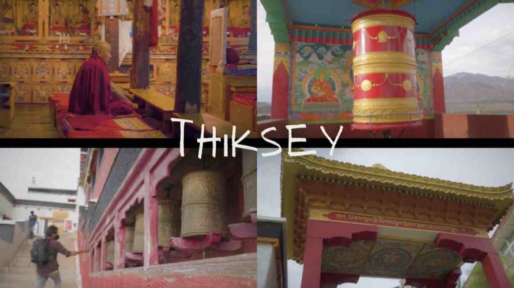 Architecture and design thiksey monastery